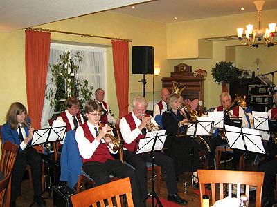 Jahresfeier 2010 des Musikzuges Möhnsen im Gasthof Hamester in Basthorst