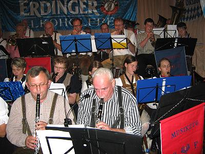 6. zünftiges Oktoberfest in Basthorst 2010 mit dem Musikzug Möhnsen  