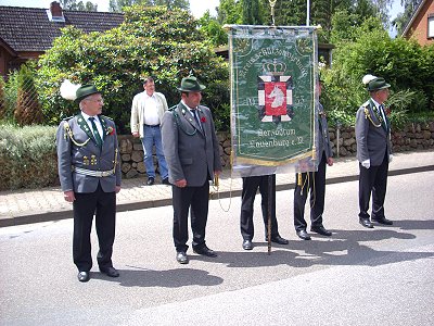 Schützenfest 2009 in Müssen - Empfang der Gastvereine