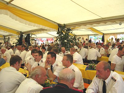 Musikerfest 2011 in Talkau - Viele Gäste in Uniform