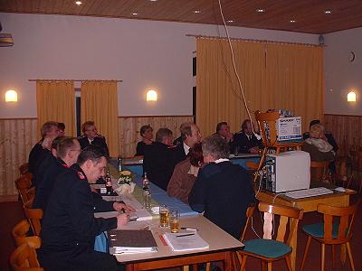 Jahreshauptversammlung 2003 