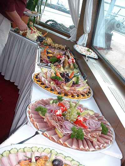 Buffet auf Commodore