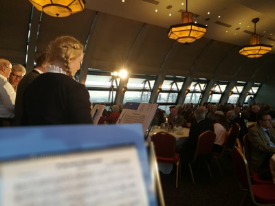 Möhnsener Musikanten im Hotel Hafen Hamburg im Panorama Restaurant